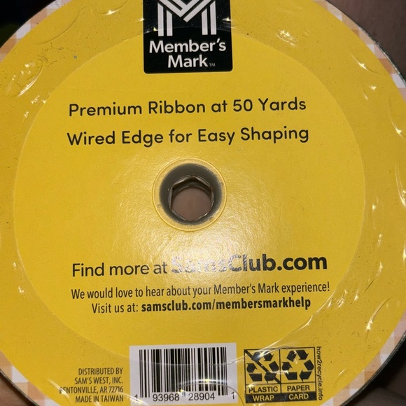 Member's Mark Premium Wired Edge 1.5 IN. WIDE X 50 YARDS (3.81 CM x 45.72 M) - Picture 2 of 5